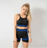 Ladies Activewear 2-Piece Yoga Set – Breathable Gym Outfit | Crop Top & High-Waist Leggings